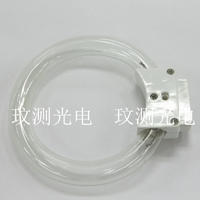 紫色显微镜环形灯管